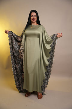 Amaris – Olive Butterfly Dress – RM Collection Dubai (3)